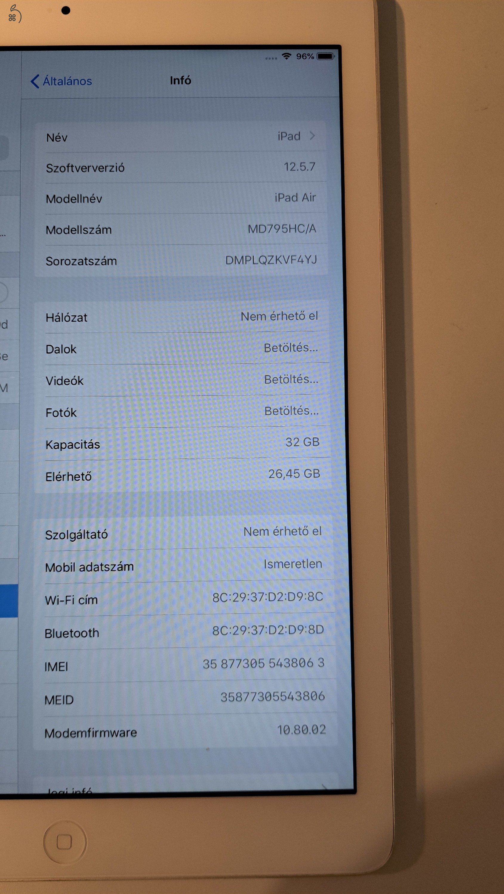 Apple iPad Air 1 Wifi+SIM 32GB