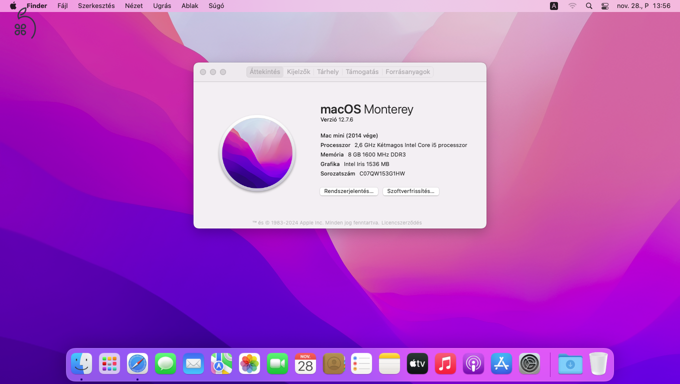 Mac mini i5 2014 late