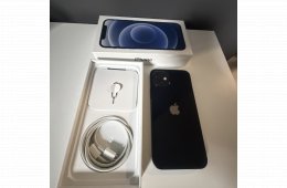 iPhone 12 128GB fekete , független, hibátlan, karcmentes