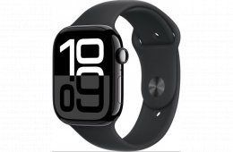 Apple Watch Series 10 – ÚJ, bontatlan — fekete szíj