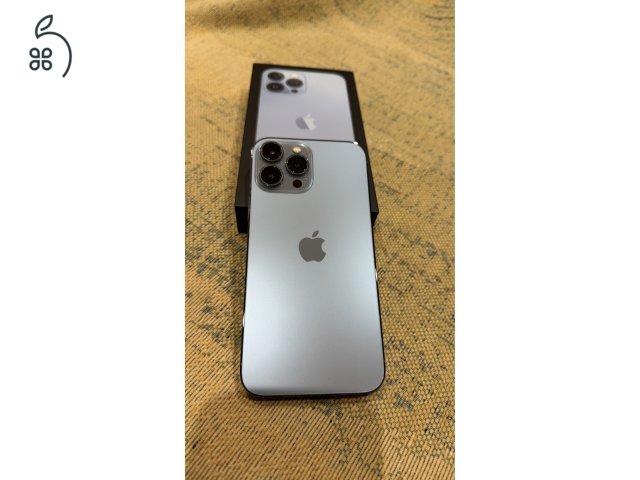 Eladó kiváló állapotban lévő Apple iPhone 13 Pro Max 128 GB Sierra Blue 