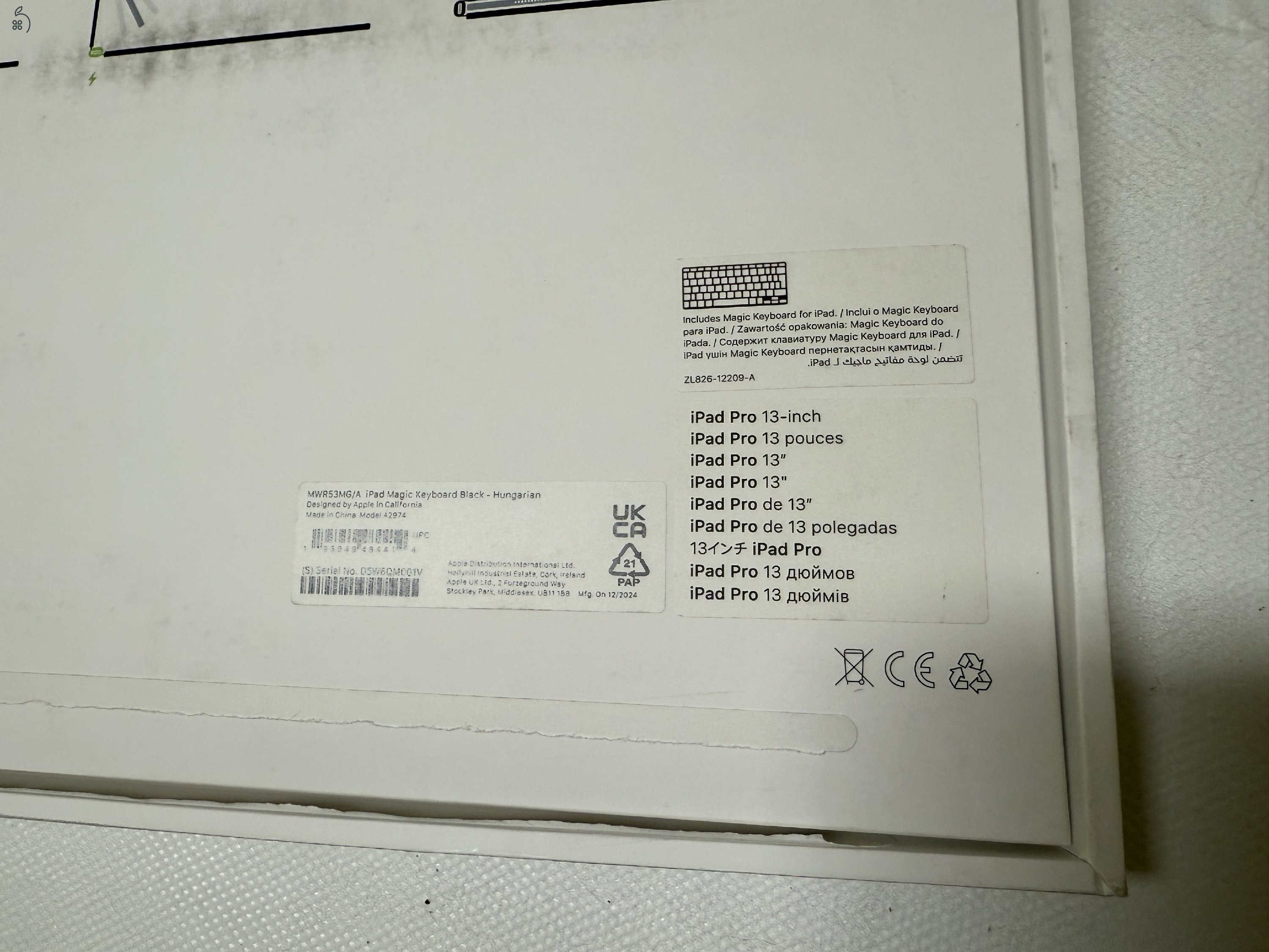 Apple Magic Keyboard for ipad Pro 13