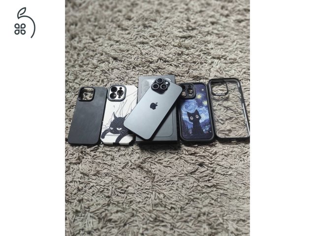 Iphone 15 Pro Max 256gb titanium black eladó!