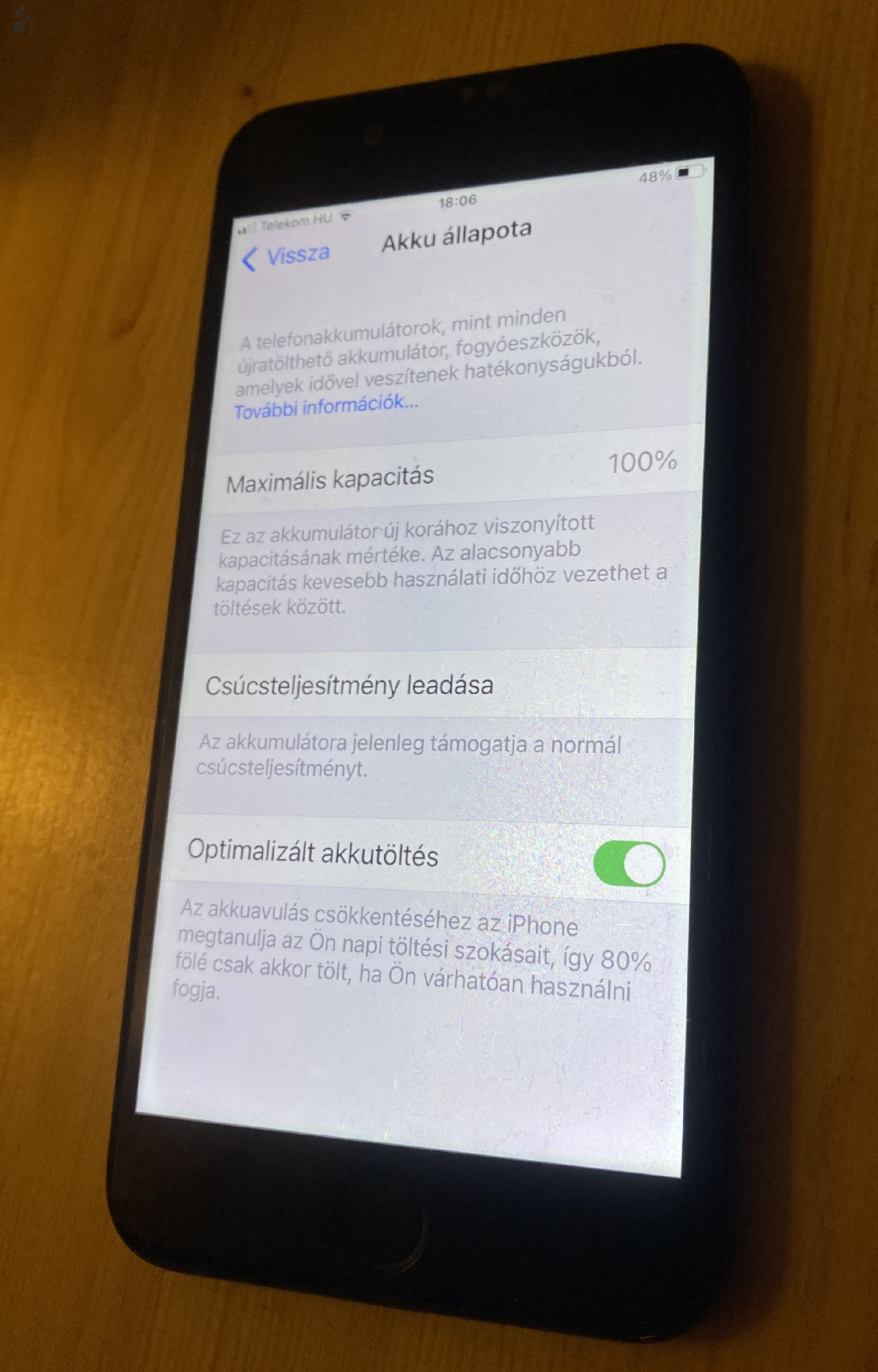 iPhone 7 Plus Black 256GB Kártyafüggetlen