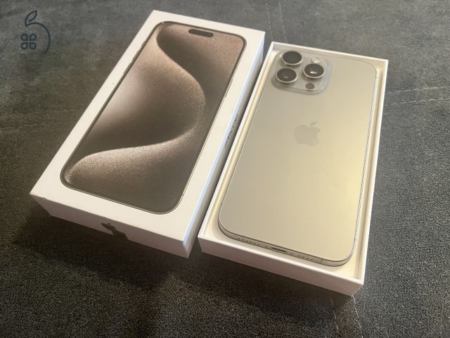 Eladó iphone 15 pro max 256gb