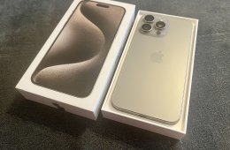 Eladó iphone 15 pro max 256gb
