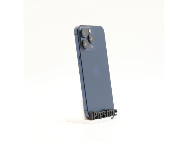 1 év garanciával! Felújított iPhone 15 Pro Max 256 GB Blue Titanium