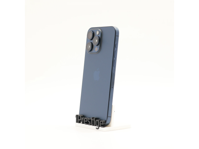 1 év garanciával! Felújított iPhone 15 Pro Max 256 GB Blue Titanium