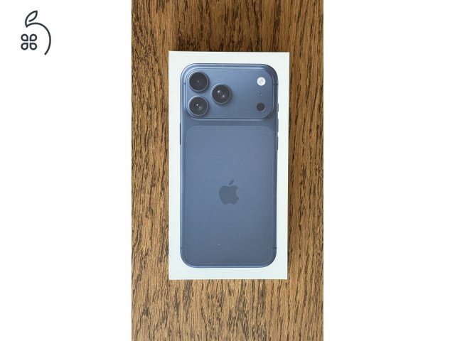 iPhone 17 Pro Max DeepBlue 256GB Független - 1év Gari