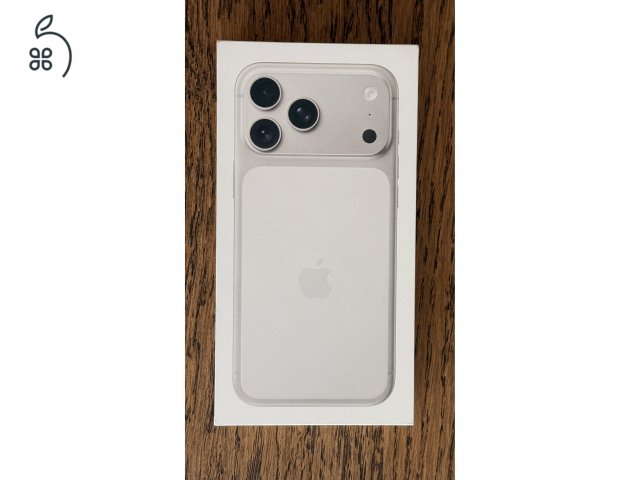 iPhone 17 Pro Max Silver 256GB Független - 1év Gari