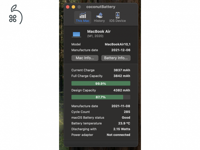 Macbook Air M1 16gb ram 1TB SSD