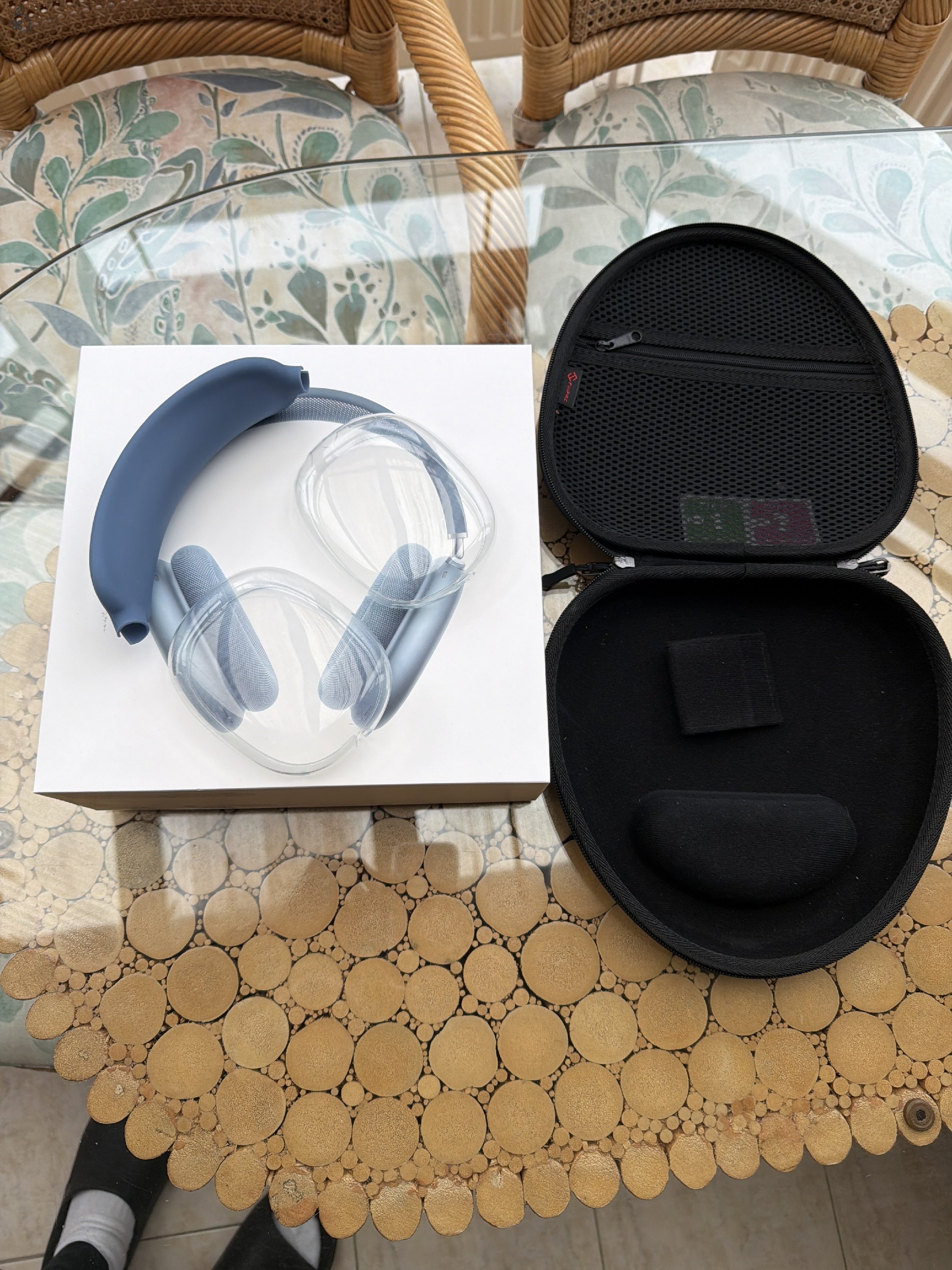 Apple AirPods Max (2024) kék - tökéletes állapotban, azonnal vihető