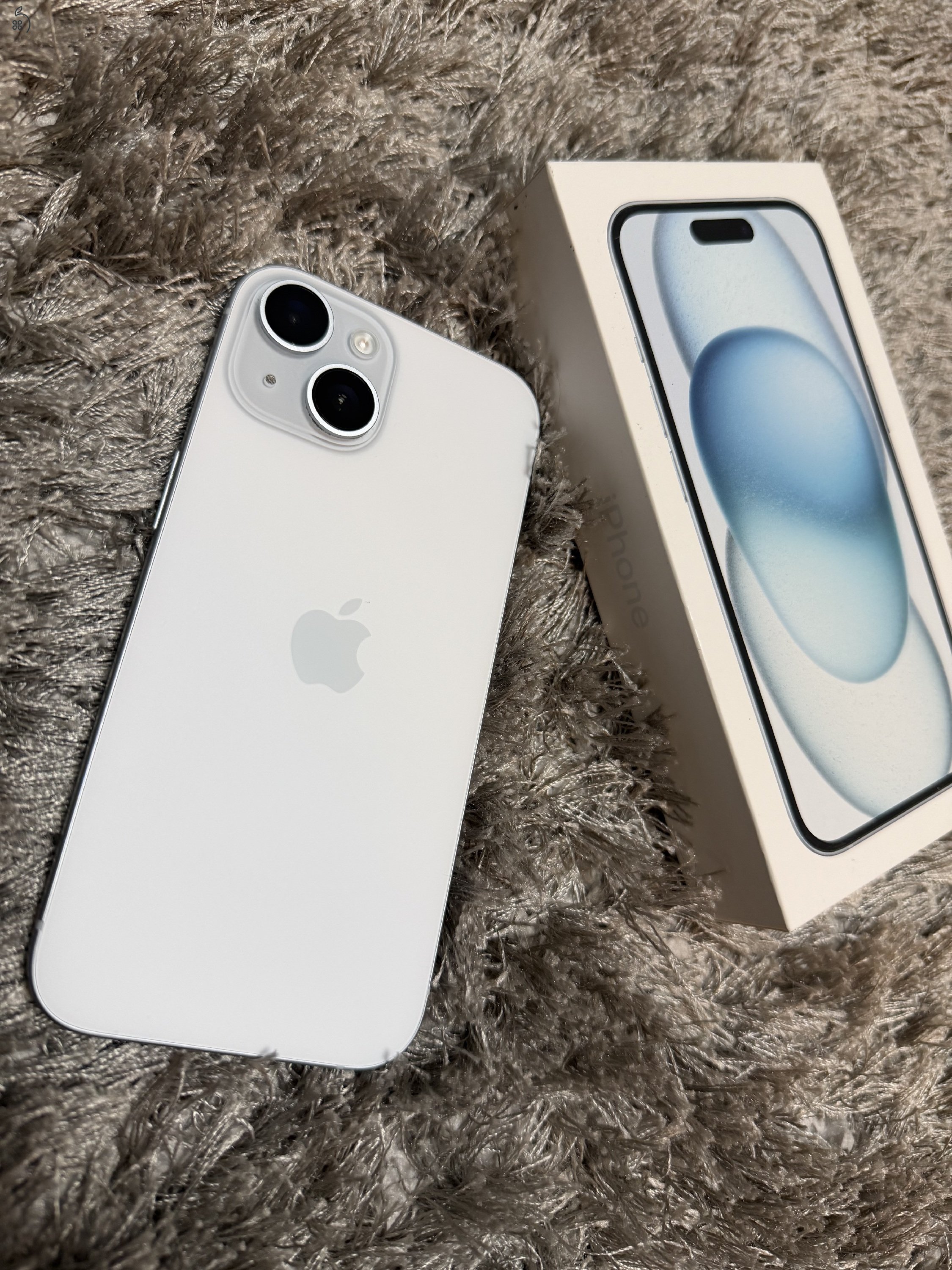 Apple iPhone 15, 128GB, Ice Blue