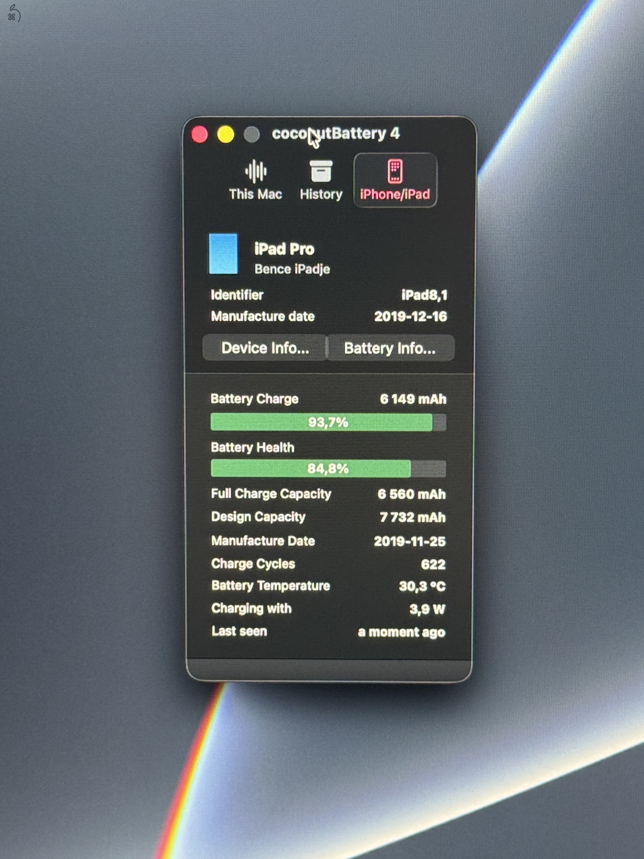 iPad Pro 11' 1st gen 64 GB