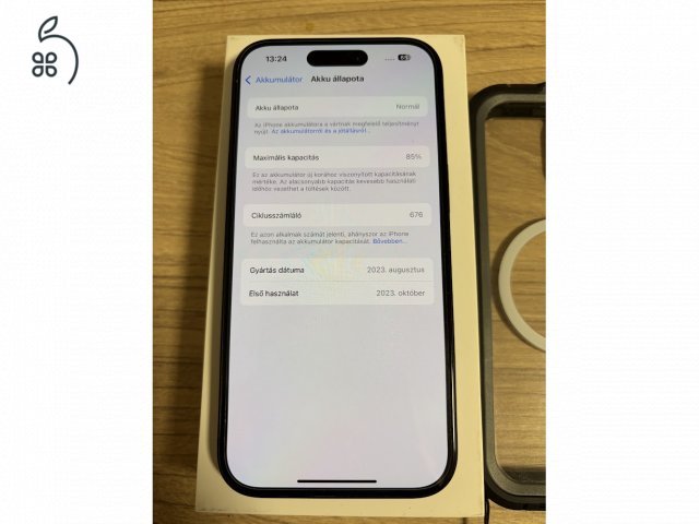iPhone 15 128gb, független, fekete