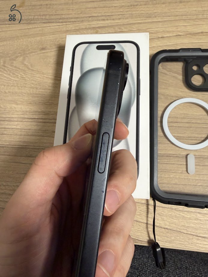 iPhone 15 128gb, független, fekete