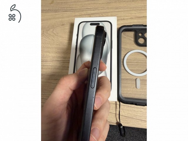 iPhone 15 128gb, független, fekete