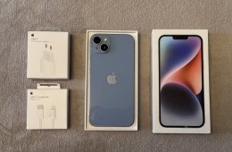 iPhone 14 Plus 128GB - AKKU 85% - Jótállás 2026.02.-hóig, kártyafüggetlen, szép állapotban