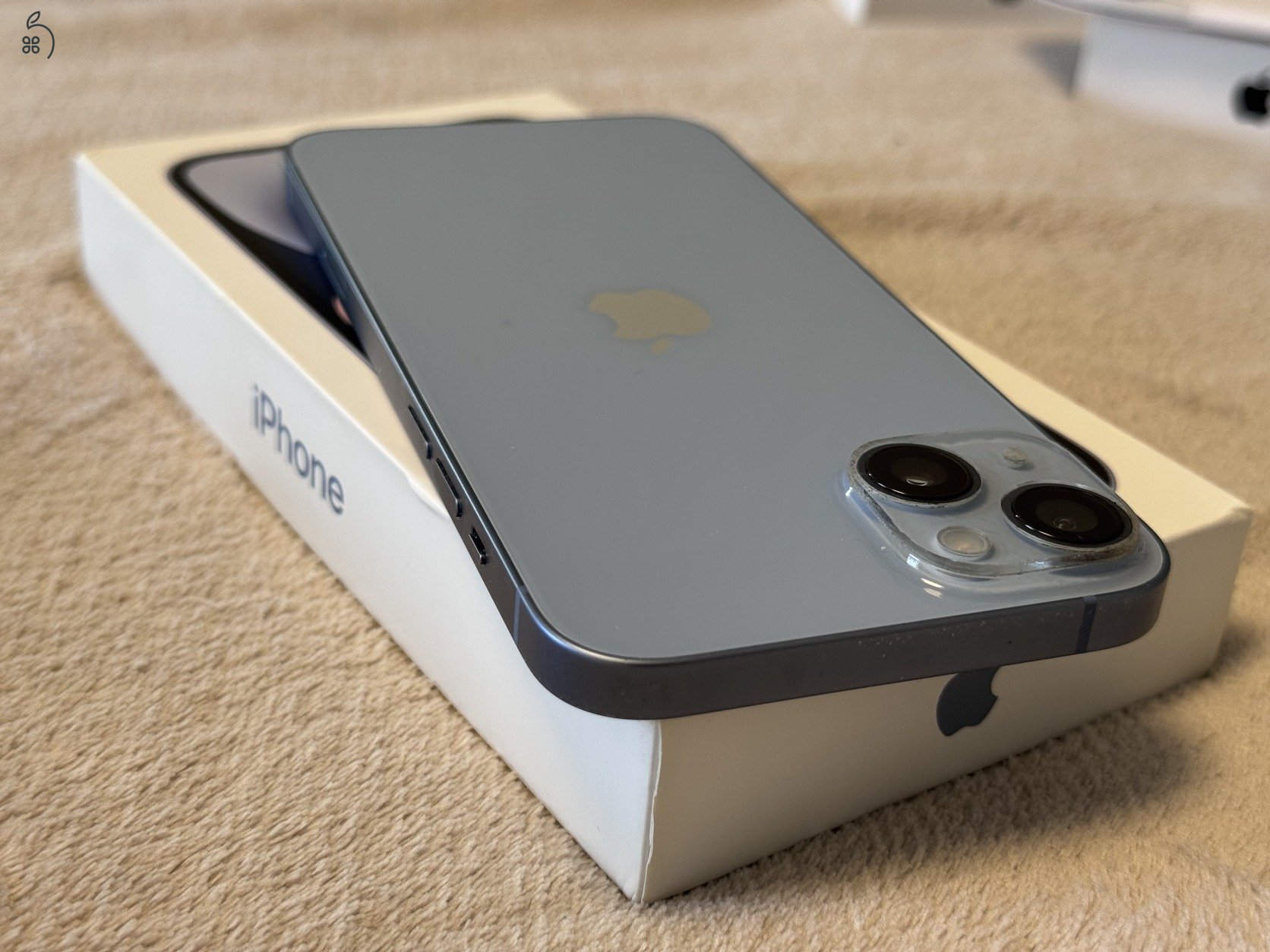 iPhone 14 Plus 128GB - AKKU 85% - Jótállás 2026.02.-hóig, kártyafüggetlen, szép állapotban