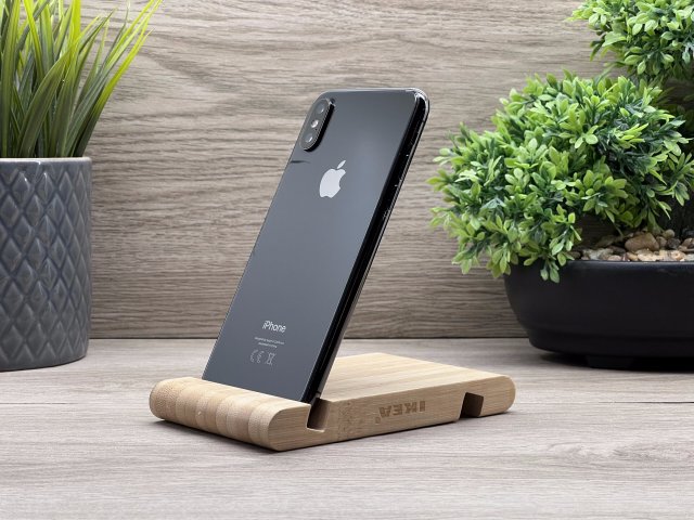 iPhone XS Space Gray 64GB 2 ÉV Garanciával Számlával 100% Akku