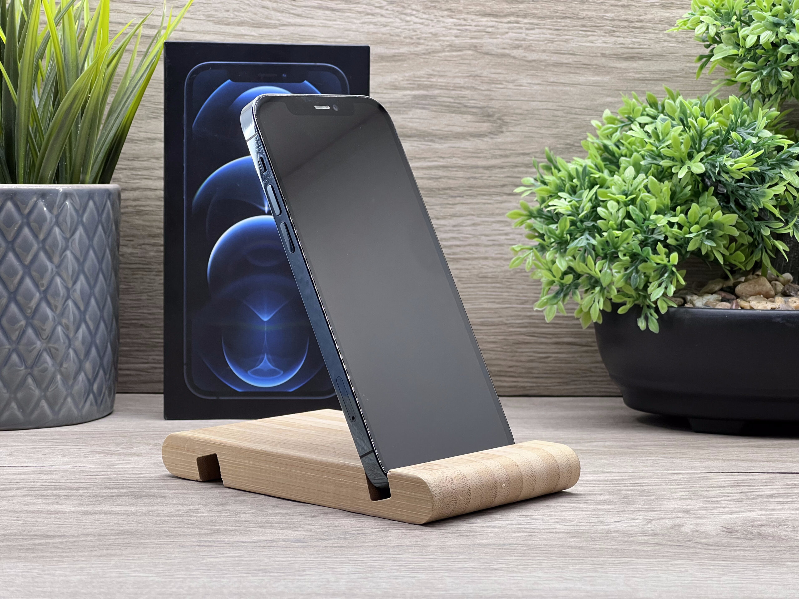 iPhone 12 Pro Pacific Blue 256GB 2 ÉV Garanciával Számlával 100% Akku