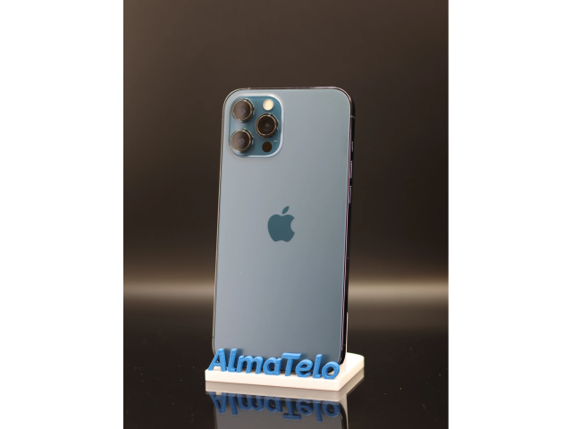 Apple iPhone 12 Pro Max 128 GB Pacific Blue 100% akku - 12 HÓ GARANCIA