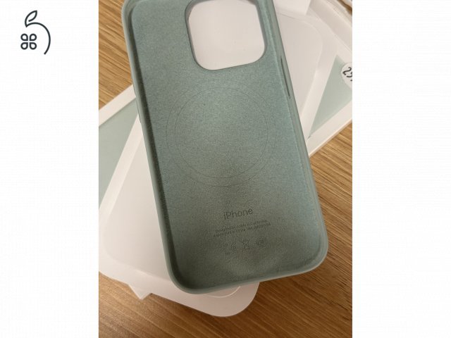 Eredeti Apple iPhone 14 Pro MagSafe Szilikon kövirózsa színű tok