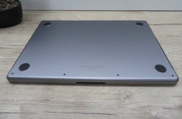 Apple MacBook Pro 14” (2021, M1 Pro) – Liquid Retina XDR + ProMotion 120 Hz, akár 17 óra – 16 GB RAM – 500 GB SSD – Használt, karcmentes – 188 ciklus – 3 hónap garancia
