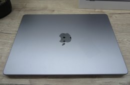 Apple MacBook Pro 14” (2021, M1 Pro) – Liquid Retina XDR + ProMotion 120 Hz, akár 17 óra – 16 GB RAM – 500 GB SSD – Használt, szép állapot – ~85% akku – 3 hónap garancia
