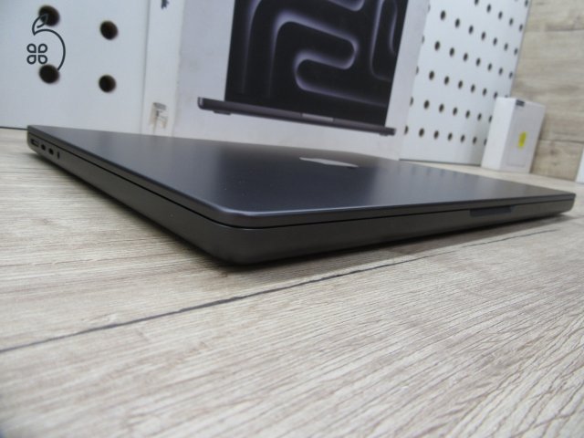 Apple MacBook Pro 14” (2024, M4 Pro) – Liquid Retina XDR + ProMotion 120 Hz, akár 17 óra – 24 GB RAM – 512 GB SSD – Használt, karcmentes – 8 ciklus / 100% akku – 3 hónap garancia