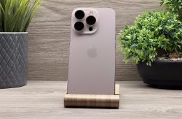 Hibátlan iPhone 16 Pro Desert Titanium 256GB 2 ÉV Garanciával Számlával 91% Akku