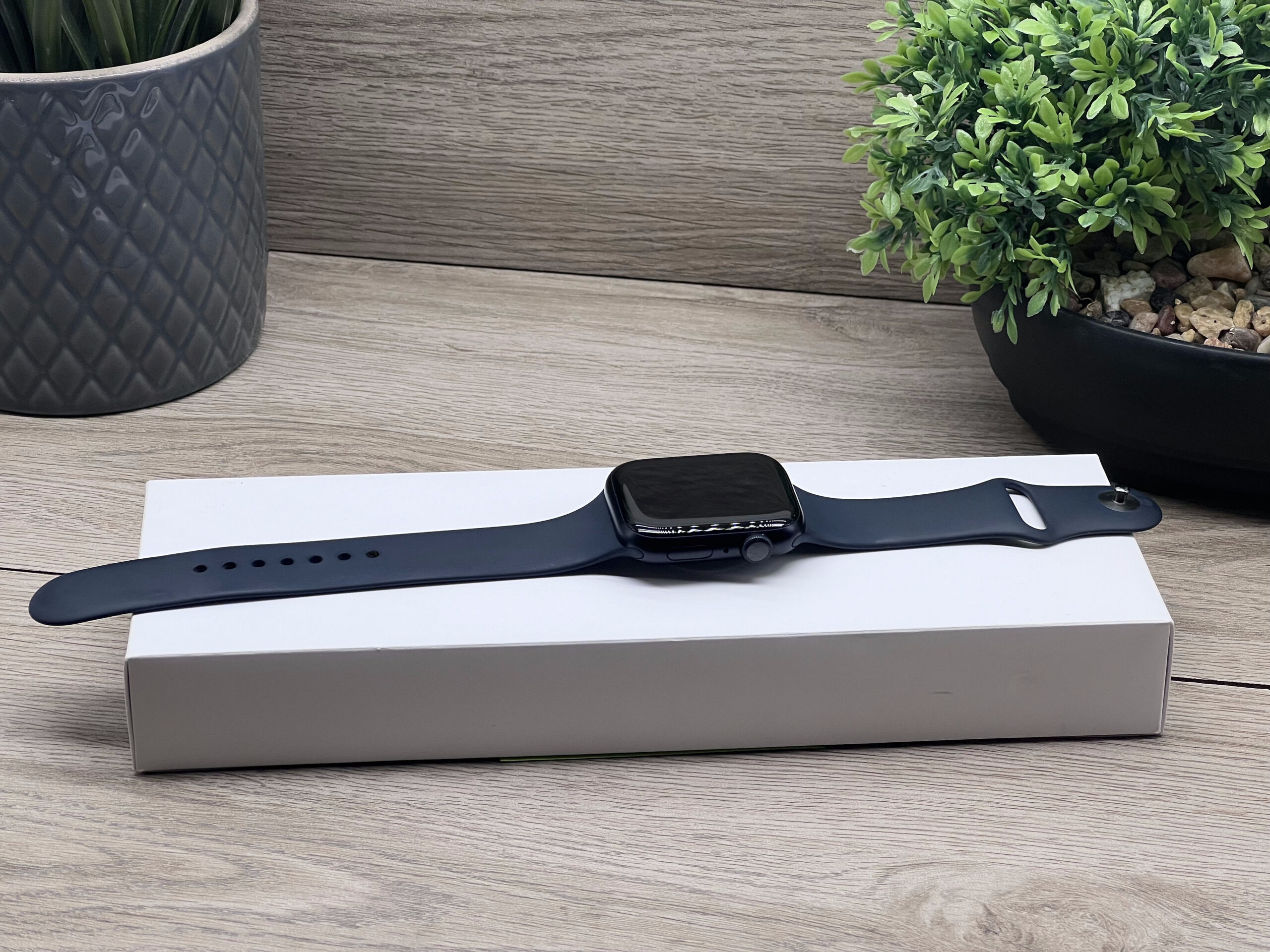 Hibátlan Apple Watch S9 Midnight 45mm 2 ÉV Garanciával Számlával 90% Akku