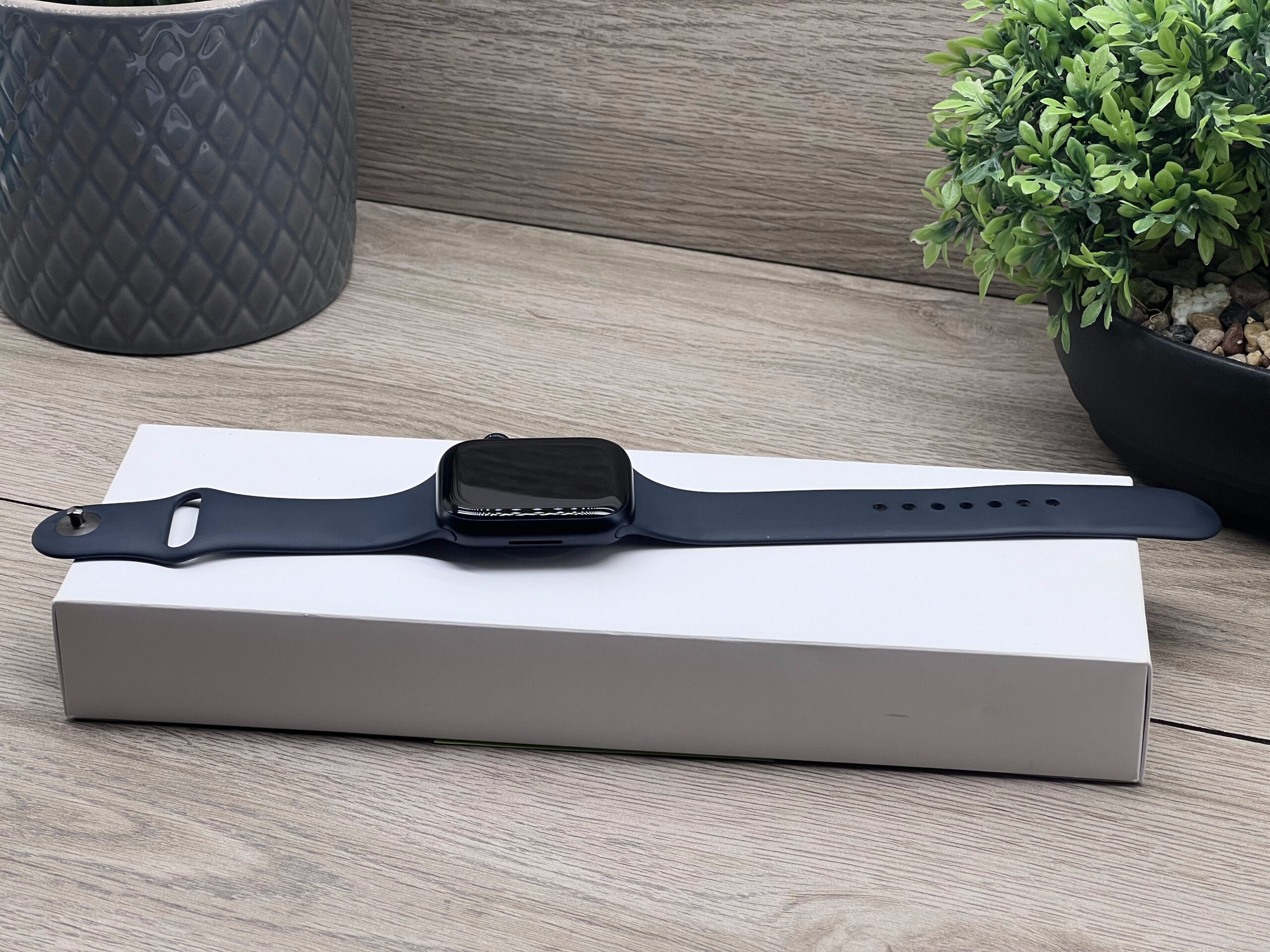 Hibátlan Apple Watch S9 Midnight 45mm 2 ÉV Garanciával Számlával 90% Akku