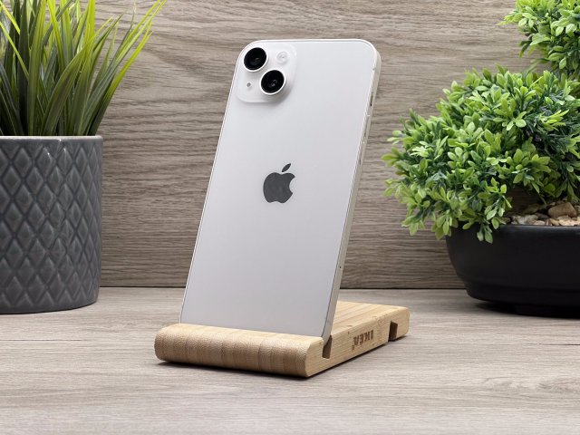 Hibátlan iPhone 14 Plus Starlight 128GB 2 ÉV Garanciával Számlával 91% Akku