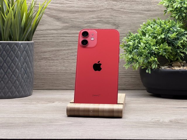 Hibátlan iPhone 12 Mini Red 128GB 2 ÉV Garanciával Számlával 100% Akku