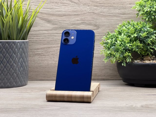 Hibátlan iPhone 12 Mini Blue 64GB 2 ÉV Garanciával Számlával 100% Akku