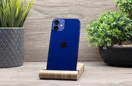 Hibátlan iPhone 12 Mini Blue 64GB 2 ÉV Garanciával Számlával 100% Akku