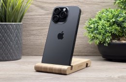 Hibátlan iPhone 16 Pro Black Titanium 128GB 2 ÉV Garanciával Számlával 100% Akku