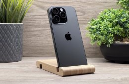 Hibátlan iPhone 16 Pro Black Titanium 128GB 2 ÉV Garanciával Számlával 100% Akku