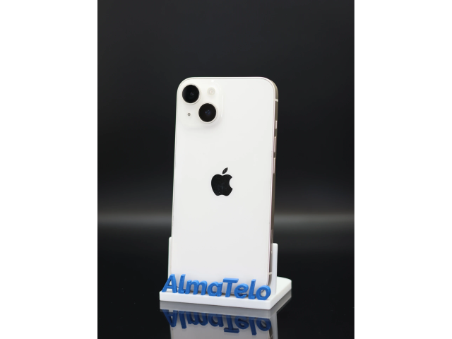 Apple iPhone 14 128 GB Starlight 100% akku - 12 HÓ GARANCIA