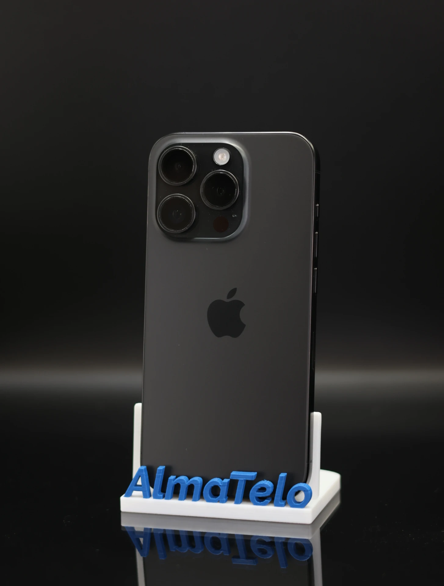 Apple iPhone 15 Pro 128 GB Black Titanium 100% akku - 12 HÓ GARANCIA