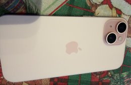 Iphone 15 pink kiváló állapotban