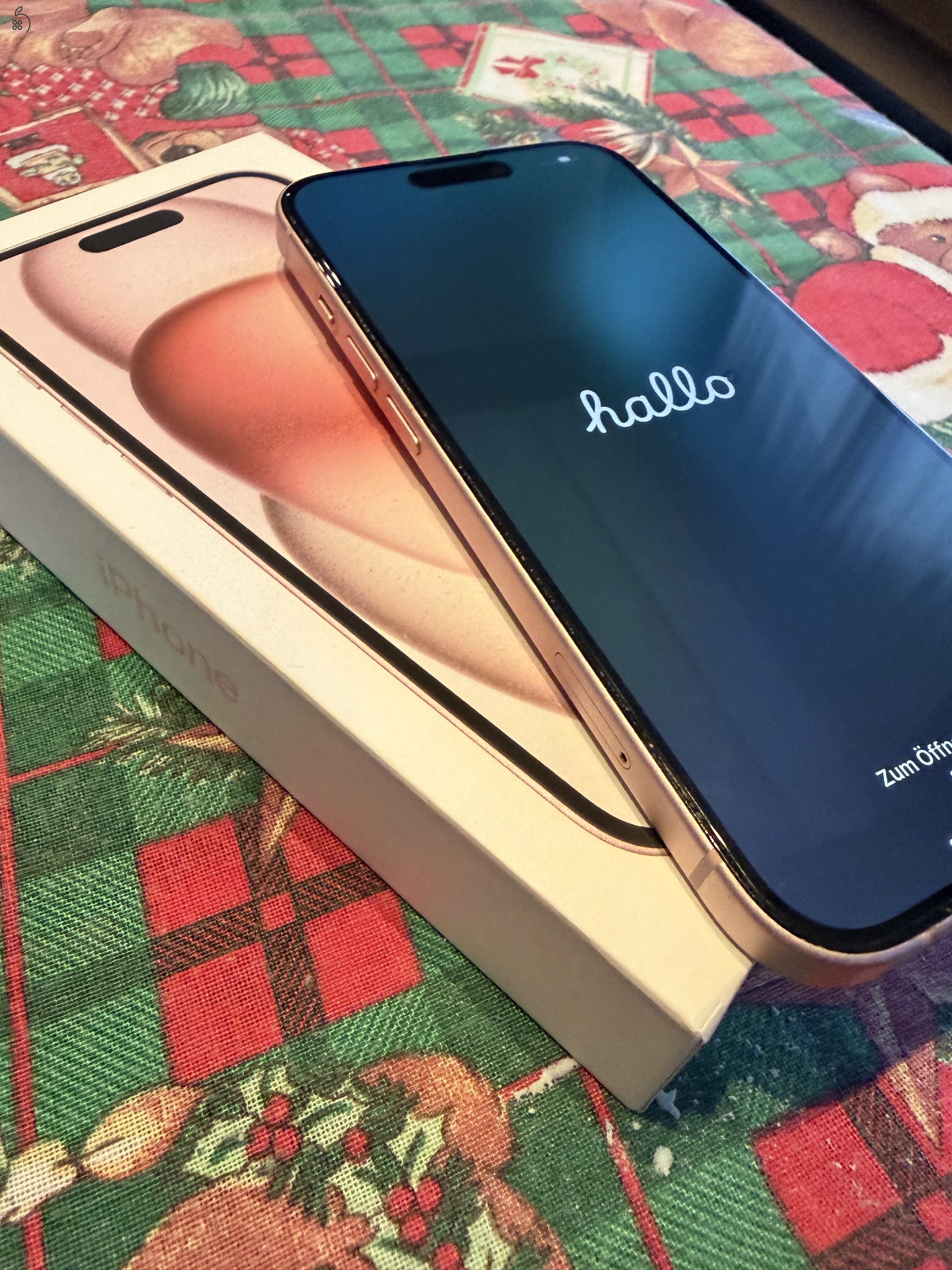 Iphone 15 pink kiváló állapotban