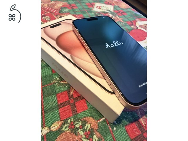 Iphone 15 pink kiváló állapotban