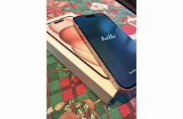 Iphone 15 pink kiváló állapotban