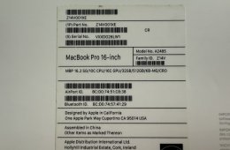 MacBook Pro 16” – Újszerű állapot • 512 GB SSD /32GB RAM/ Apple M1 Pro