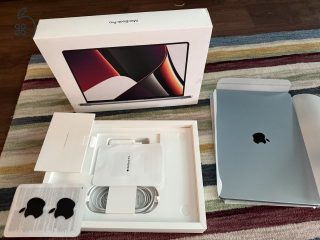 MacBook Pro 16” – Újszerű állapot • 512 GB SSD /32GB RAM/ Apple M1 Pro