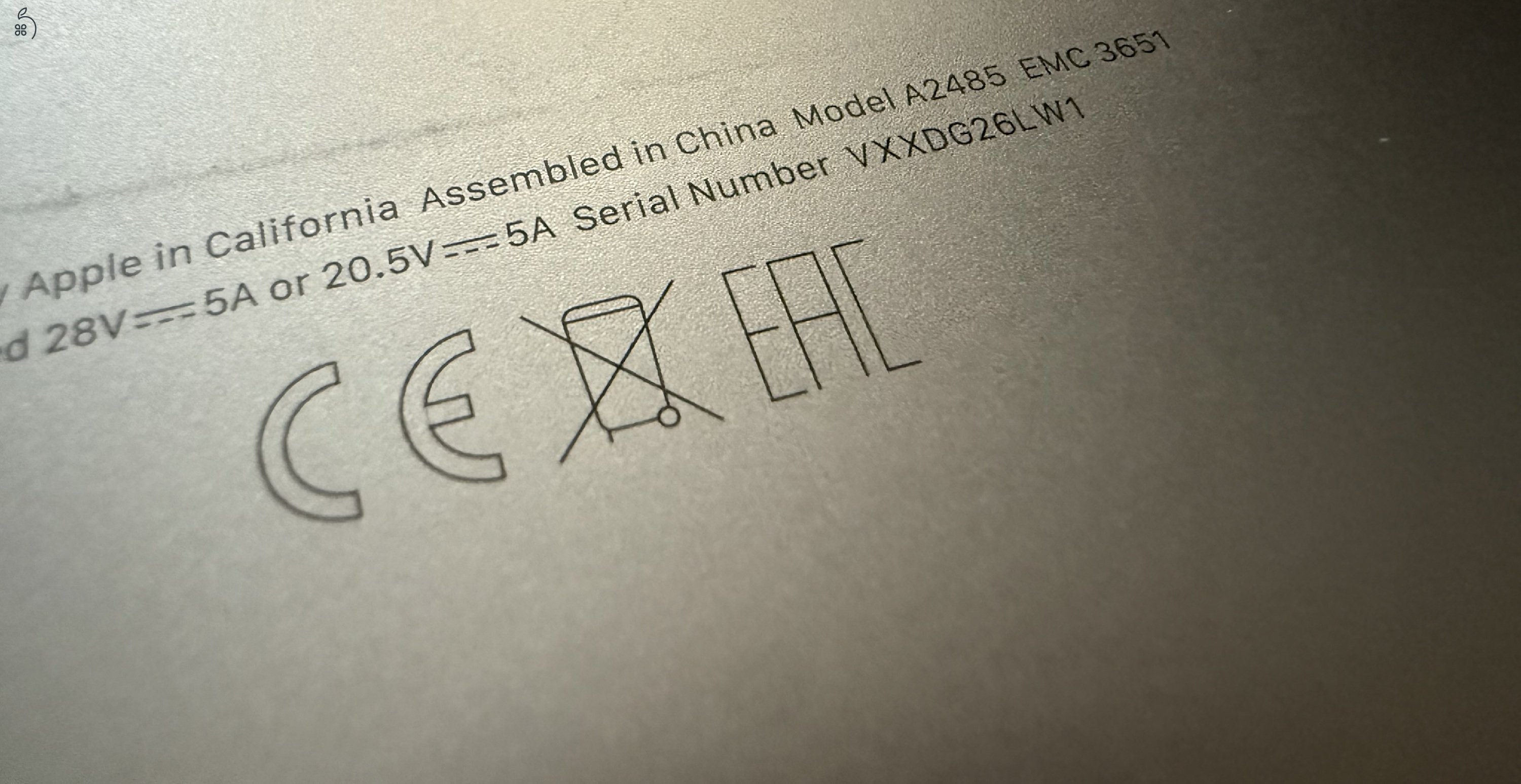 MacBook Pro 16” – Újszerű állapot • 512 GB SSD /32GB RAM/ Apple M1 Pro