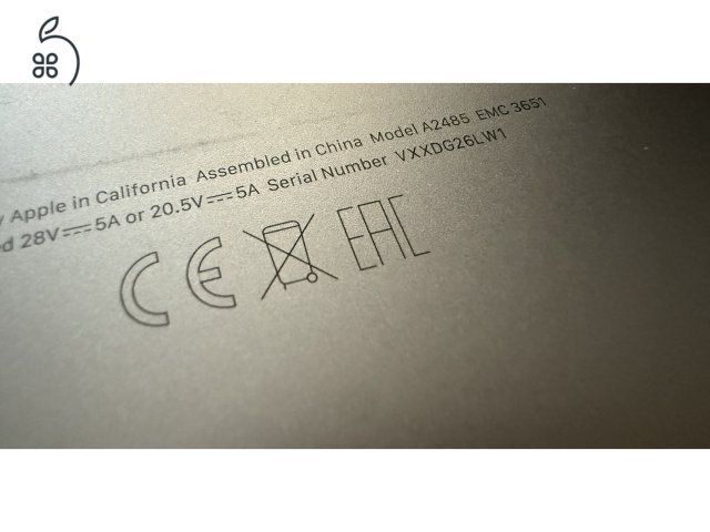 MacBook Pro 16” – Újszerű állapot • 512 GB SSD /32GB RAM/ Apple M1 Pro