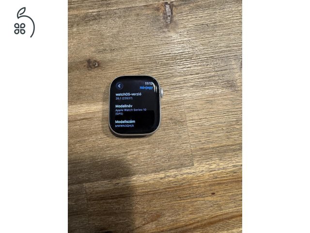 Apple Watch 10, 46 mm közel egy év jótállással eladó